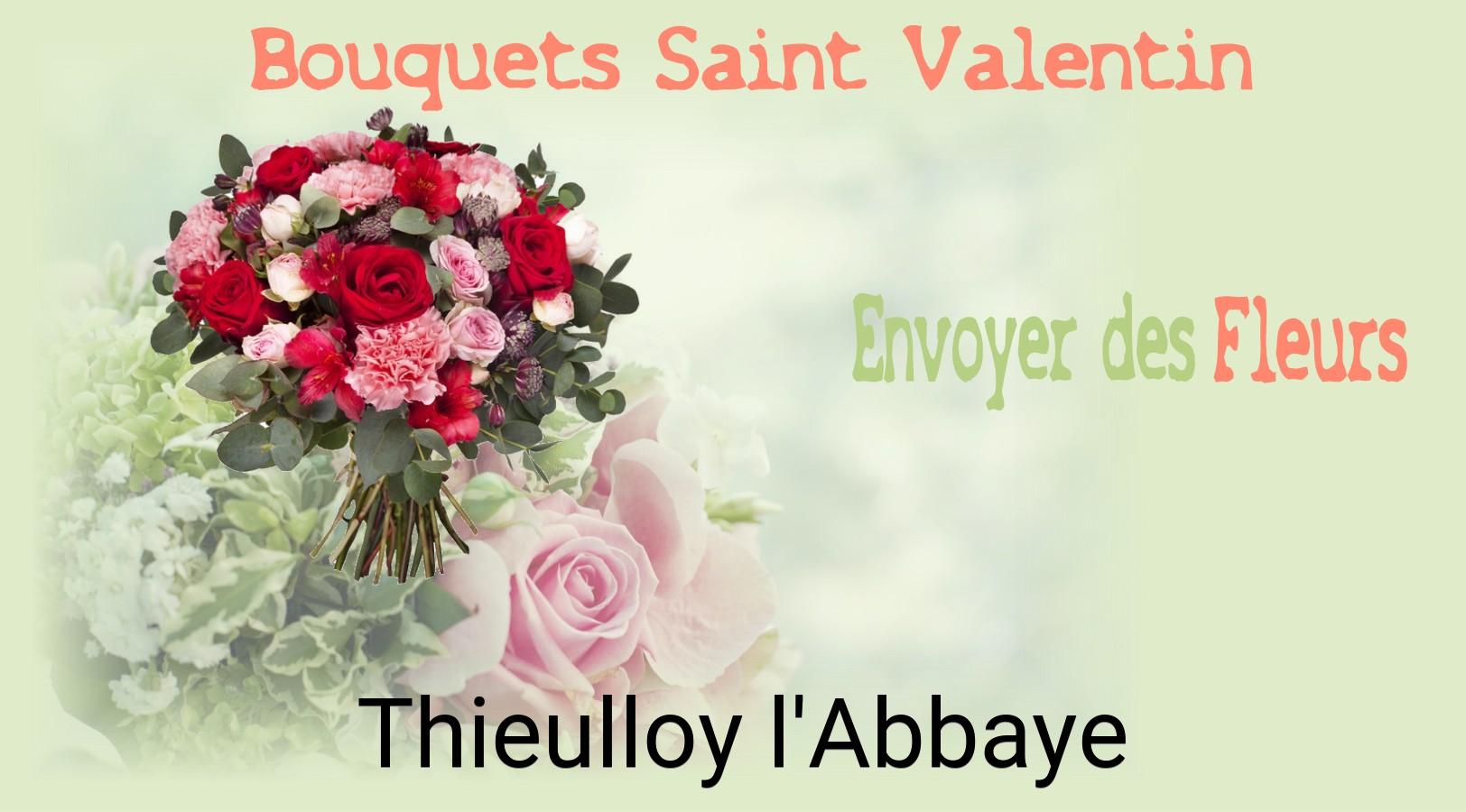 Roses de Saint-Valentin livrées à Thieulloy-l'Abbaye